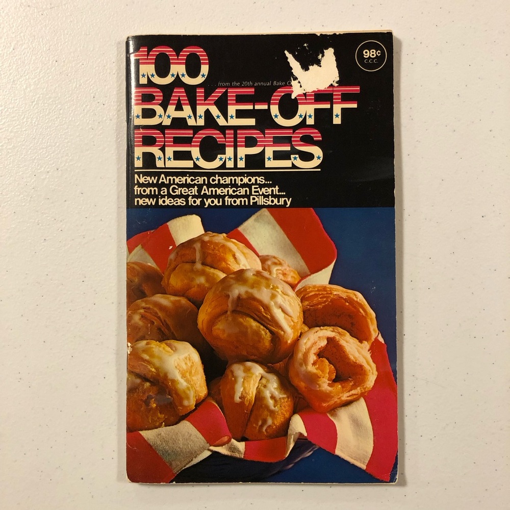 1969 Pillsbury  100 BAKE-OFF RECIPES (Paperback)